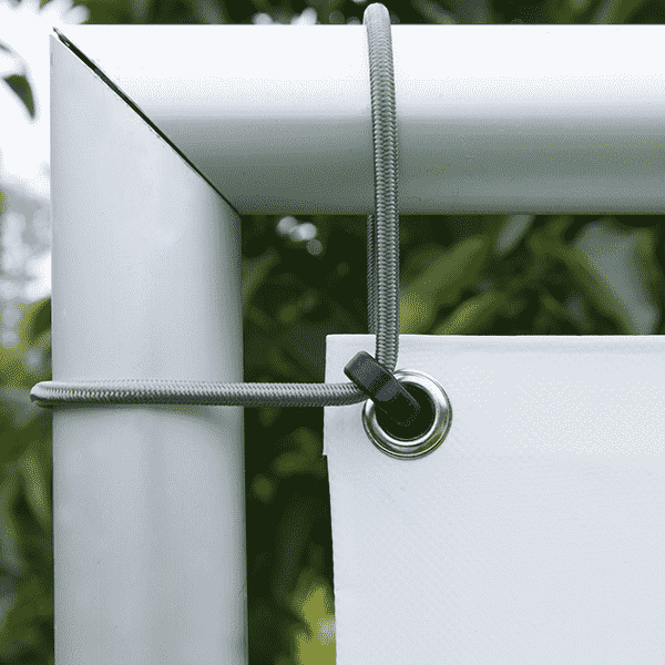 Bannermontage | Planengummi | Planenspanner | Bannergummi | Expandergummi |