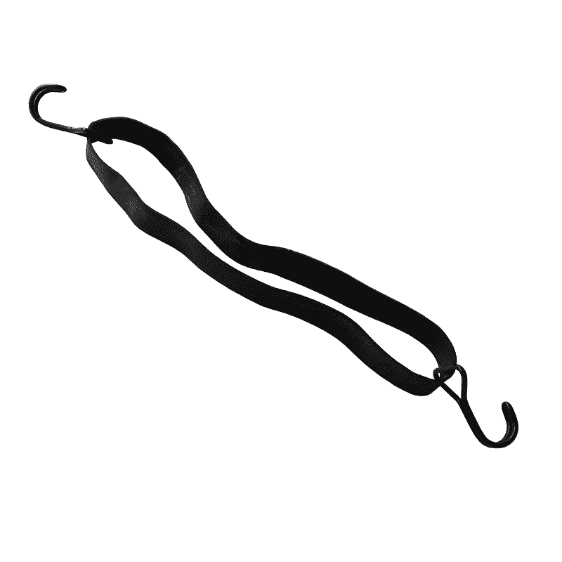 Gummiring mit 2 Doppelhaken | Flachgummi | Flachgummiring | Flachgummiringe | Gummiringe